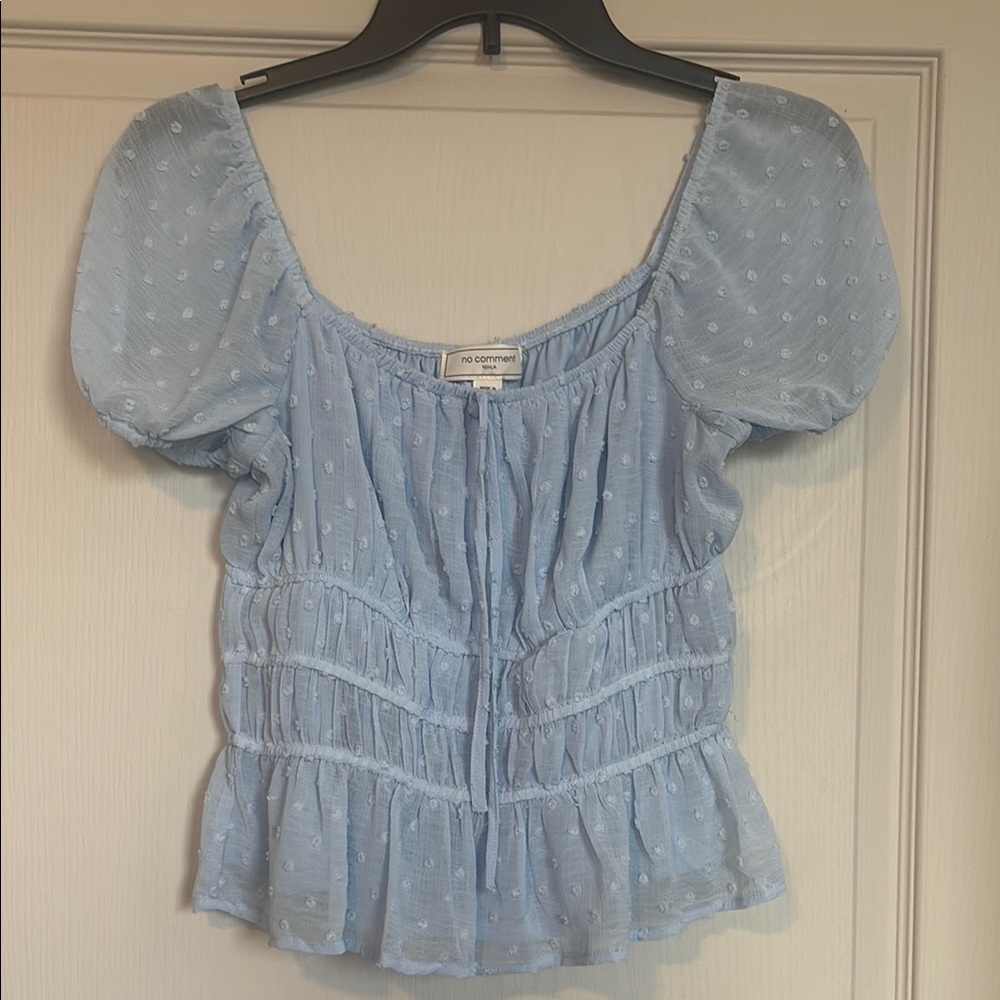 Light Blue Women's Top
